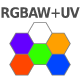 LED RGBAW+UV